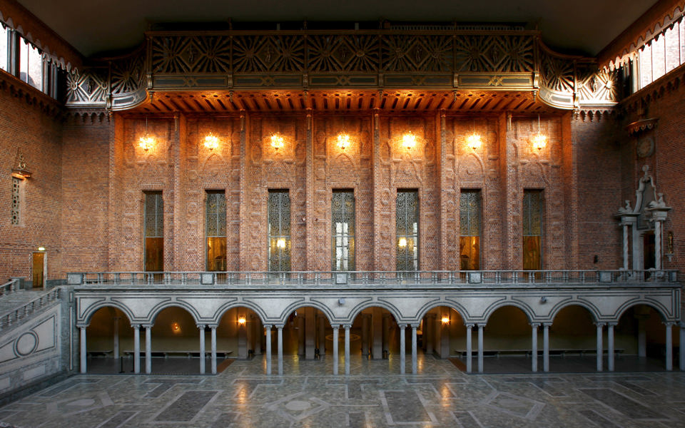 Blå hallen i Stadshuset